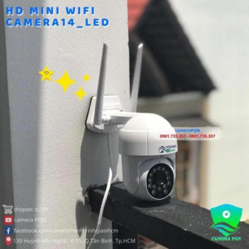 Camera Ngoài Trời YooSee PTZ 14 LED Mini 2.0 Full HD 1080P - ComBo Kèm Thẻ Nhớ 34 6 | WebRaoVat - webraovat.net.vn