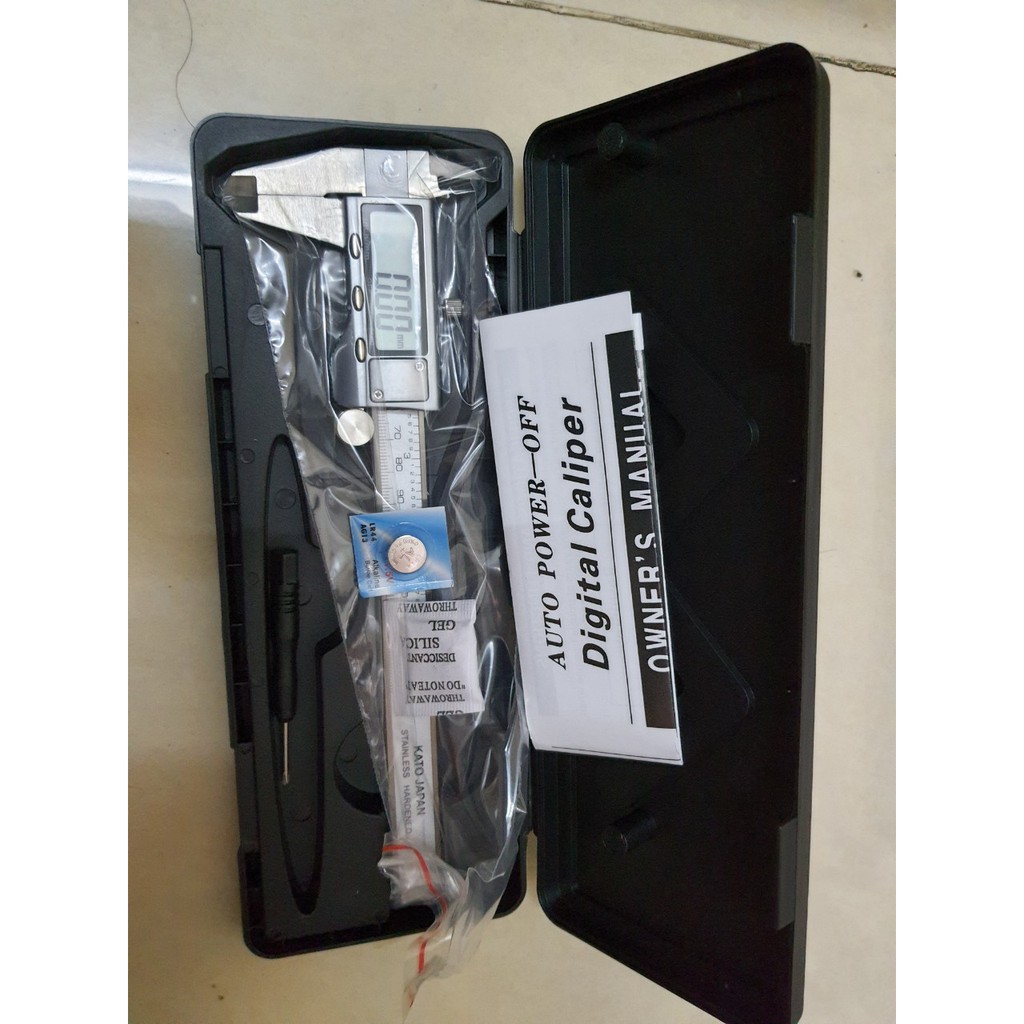 Thước kẹp điện tử thép không gỉ 150mm