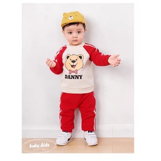 Bộ dài chất cotton co giãn 4 chiều mềm đẹp cho bé trai bé gái