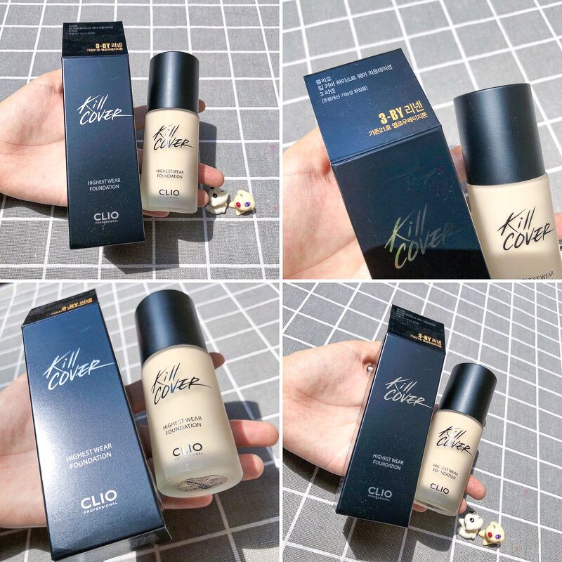 Kem nền CLIO Kill Cover Highest Wear Foundation SPF35/PA++ | BigBuy360 - bigbuy360.vn