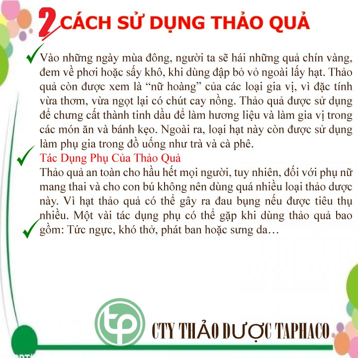 Thảo quả khô - Thảo dược Tấn Phát