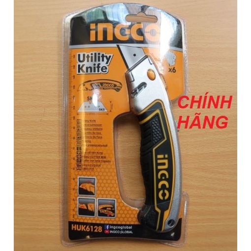 ĐỒ NGHỀ INGCO Dụng cụ cắt tiện dụng 61x19mm HUK6128