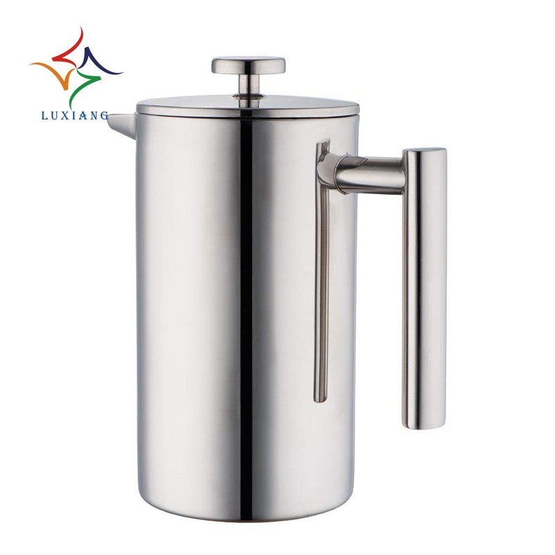 Stainless Steel French Press Coffee Maker | 34 Oz (1000 ml)