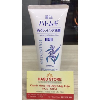 Sữa rửa mặt Hatomugi hạt ý dĩ 130g Nhật Bản