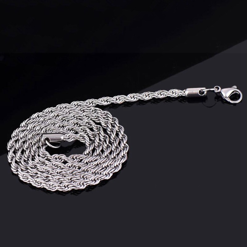 Dây Chuyền Kiểu Xích Dài 16-30 Inch Cho Nam Và Nữ