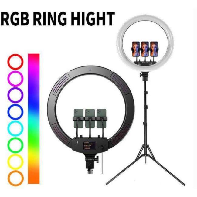 Đèn led Ring tròn đổi màu RGB MJ18