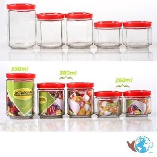 Bộ bát thủy tinh Royalkid hoa văn
