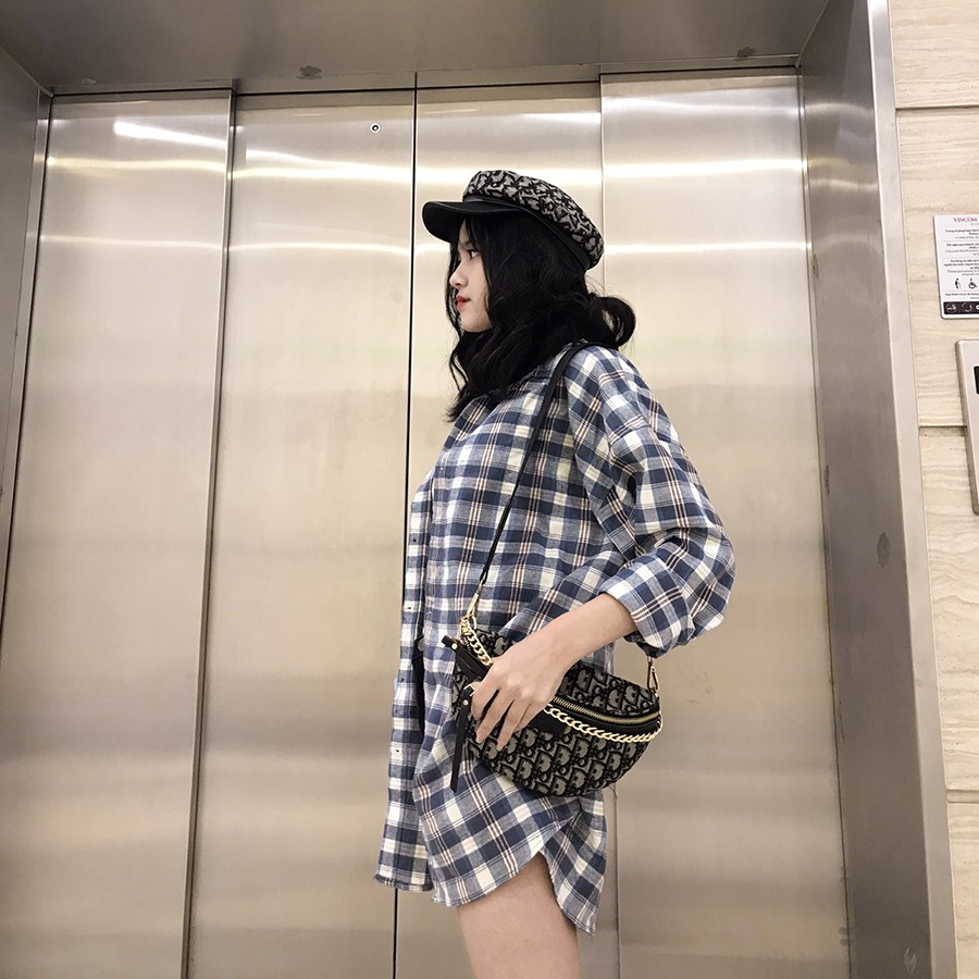 [Hàng cao cấp] Áo Sơ Mi Caro Unisex Chất liệu Dày Dặn, May Kỹ Chi Tiết, Fom Áo Chuẩn Hàn Quốc, Nam Nữ Đều Mặc Được