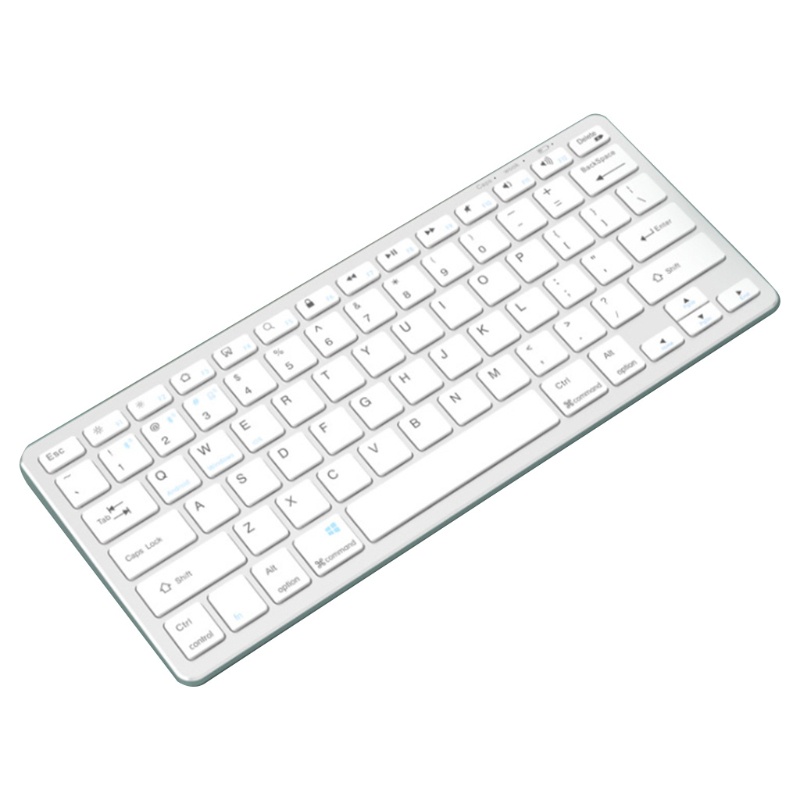 Bàn Phím Không Dây Hai Chế Độ Siêu Mỏng Không Gây Tiếng Ồn Cắm Và Ổ Cắm