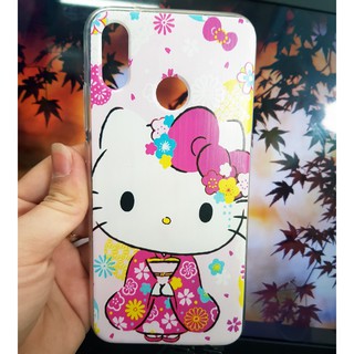 Ốp lưng Huawei Nova 3e dẻo in hình Kitty