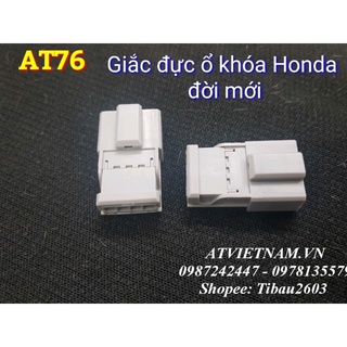 Nhựa giắc đầu Cái ổ khóa Honda - AT76 ( 1 bịch /10 cái)