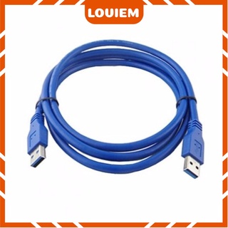 Dây usb 2 đầu đực dài 60cm 150cm 2 0 3 0 dây usb mp3 loviem