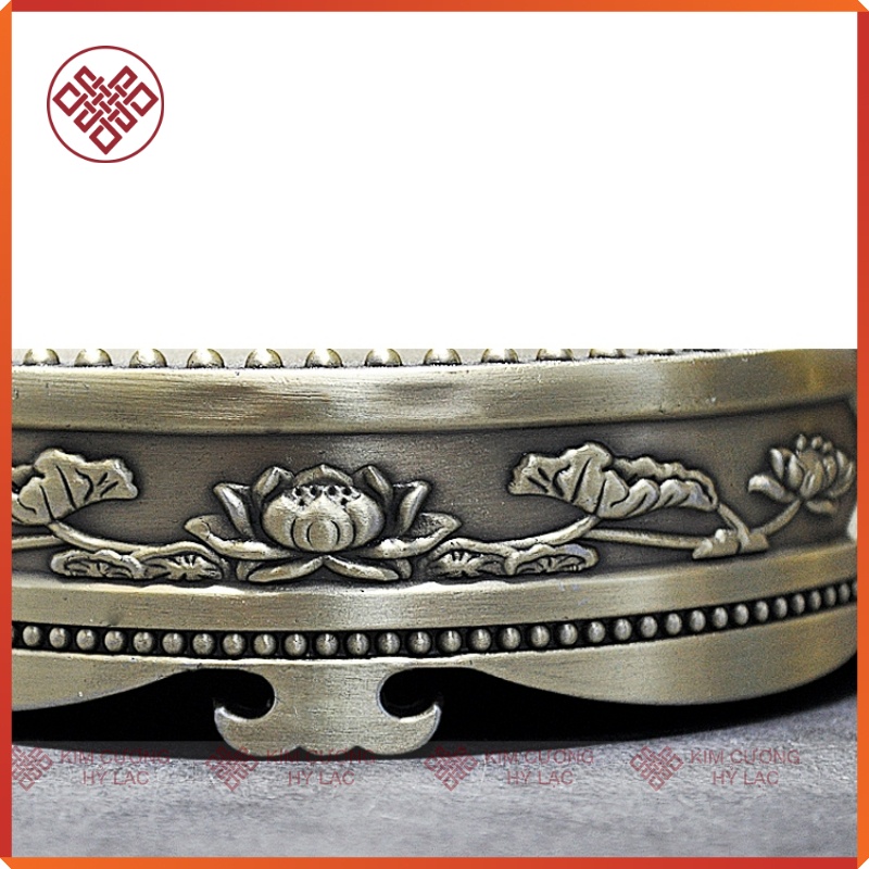 Đế Để Tượng Phật -Đôn Tượng Phật-  Đồ Thờ Cúng - Lư Xông Trầm - Vật Phẩm Phong Thủy Mật Tông  Hợp Kim