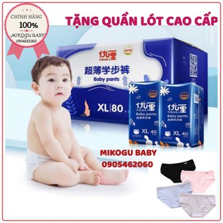 [KÈM QUÀ TẶNG]TÃ BỈM DÁN/QUẦN YOULI XANH ĐỦ SIZE S108/M92/M88/L84/XL80/XXL72/XXXL68❤️️BÁN LẺ THEO BỊCH VÀ THEO THÙNG❤️️