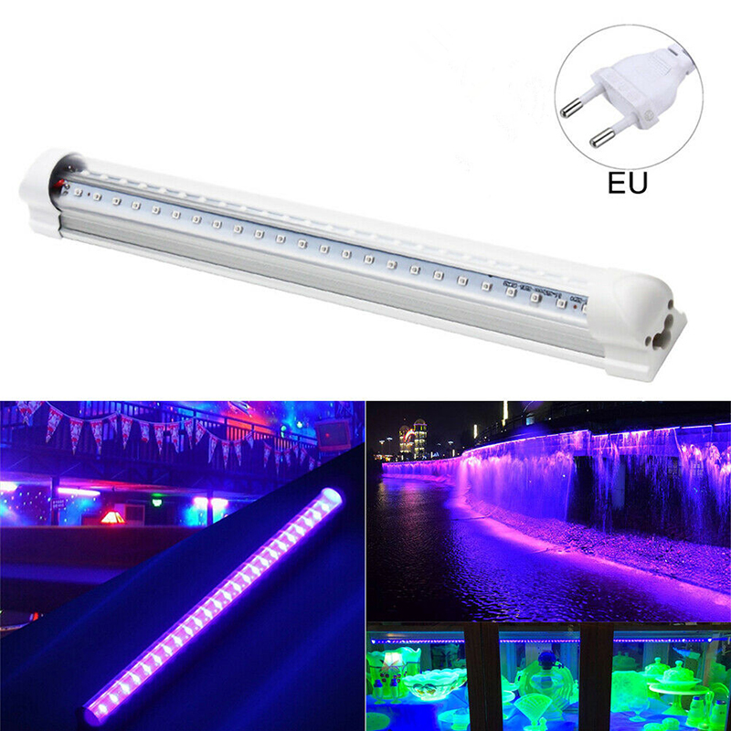 Thanh Đèn Led Uv T8 10w 48 Bóng Phích Cắm Eu / Us