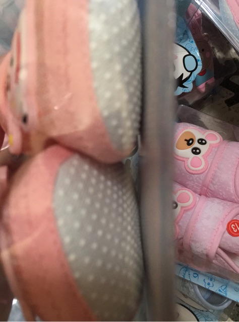 Giày tập đi cho bé trai/bé gái có quai dán