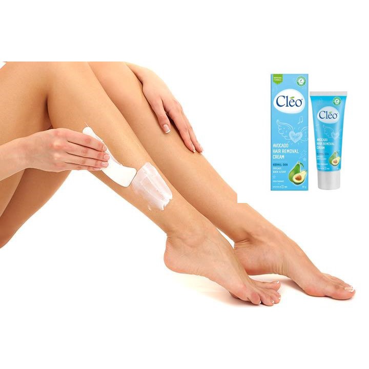 🌺🌺*Kem tẩy lông Cleo Avocado Hair Removal Cream Normal Skin 50g | BigBuy360 - bigbuy360.vn