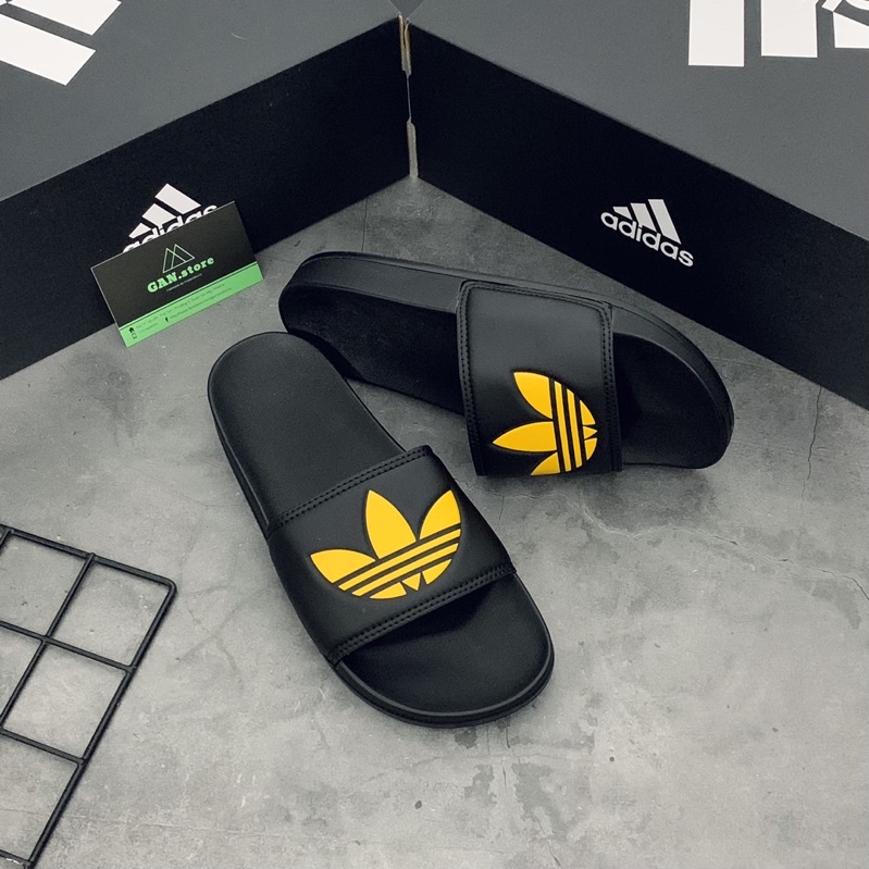 DÉP ADIDAS PU LIGHT NEW ĐẾ ÊM CHỐNG THẤM - Hàng sắc nét đẹp không tì vết full box