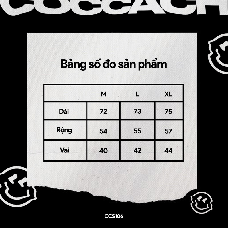 Áo phông YOU"LL BE BETTER CCS106 by COCCACH