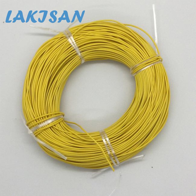 [100m] Dây điện đơn 0.5mm2 - lõi nhiều sợi đồng mềm| Màu xanh - đỏ - vàng - đen