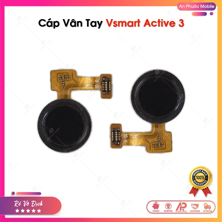 Cáp Vân Tay Vsmart Active 3 - Linh Kiện Cảm Biến ID Touch Điện Thoại Vsmart Zin Bóc Máy