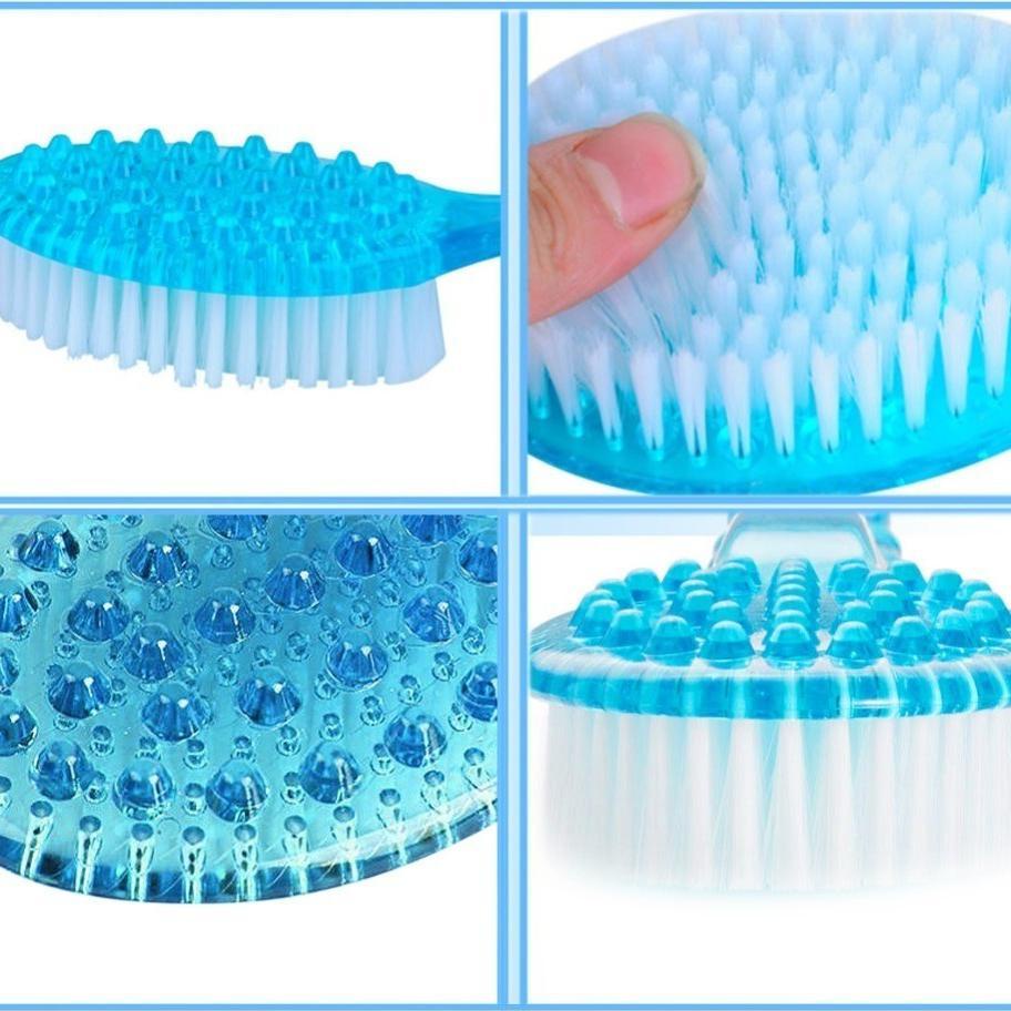 Bàn Chải Chà Lưng Cán Dài Bằng Nhựa Tiện Dụng