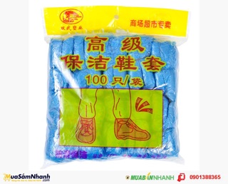COMBO 100 MIẾNG BỌC GIÀY ĐI MƯA