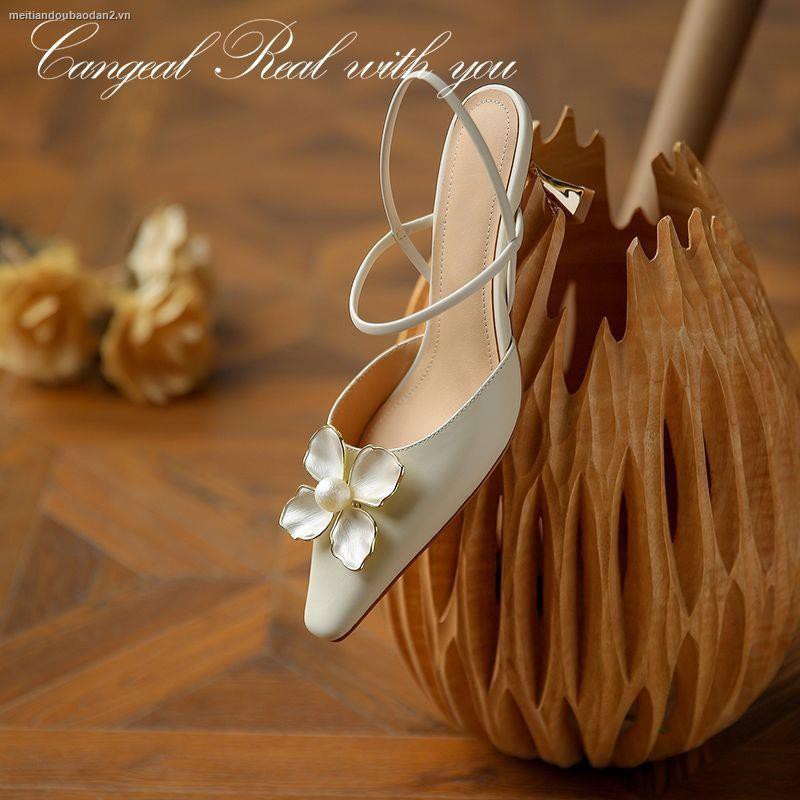 Giày cao gót mũi nhọn mẫu 2021 thời trang dành cho nữ