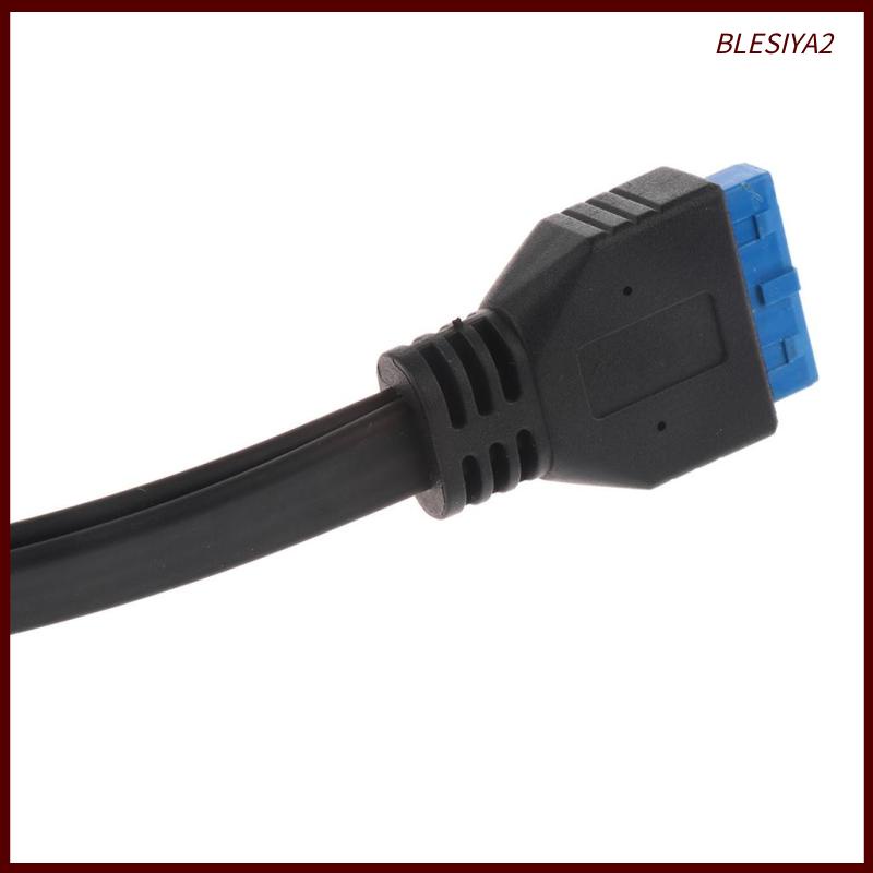 Cáp ChuyểN ĐổI Bo MạCh Chủ 2 CổNg USB 3.0 Sang ĐầU CắM 20Pin