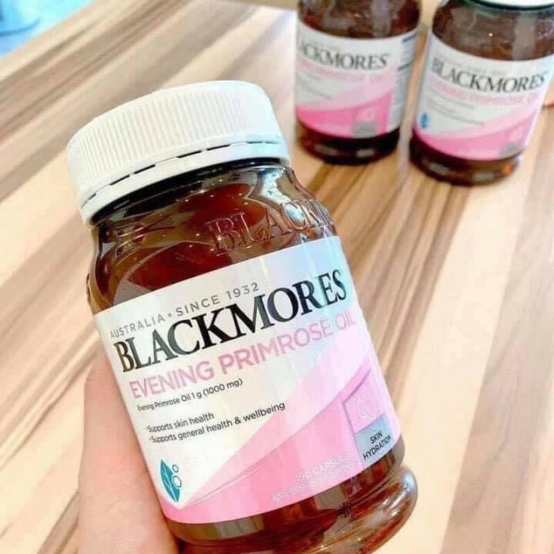 VIên uống Tinh Dầu hoa anh thảo Úc,Tinh dầu hoa anh thảo Blackmore đẹp da, cân bằng nội tiết tố úc 190v,125v
