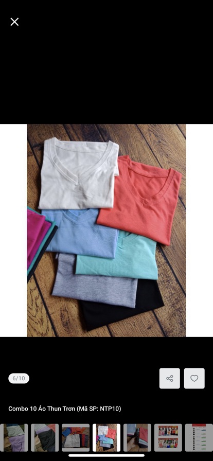 [Sale] ÁO THUN TRƠN CỔ TRÒN