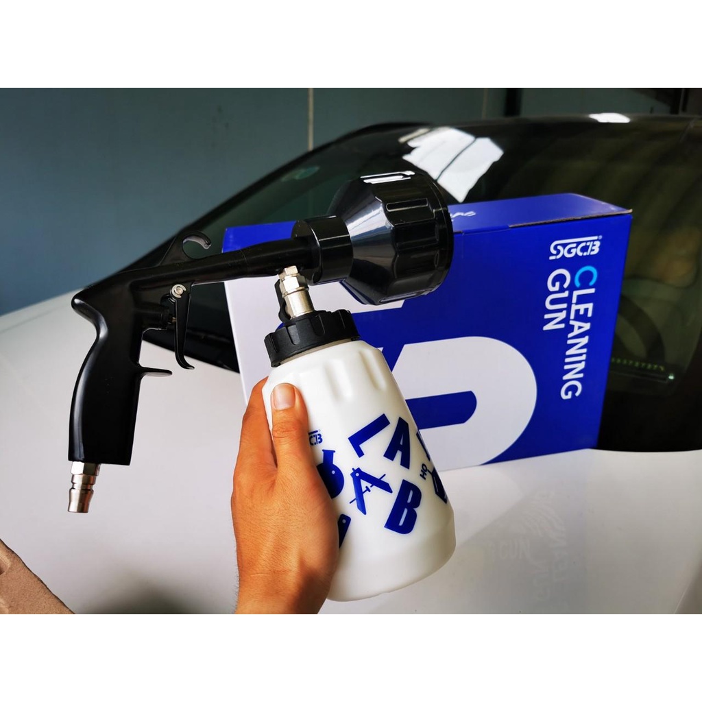 Bình Tạo Bọt Tuyết Rửa Xe SGCB Cho Máy Nén Khí Tornado Foam Cleaning Gun SGGC029 Tặng Khăn SGCB