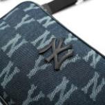 TÚI ĐEO CHÉO M L B YAN KEE DENIM GORRILA  cao cấp, chất jean bụi bặm,chống thấm nhẹ, 02 ngăn, khóa kéo