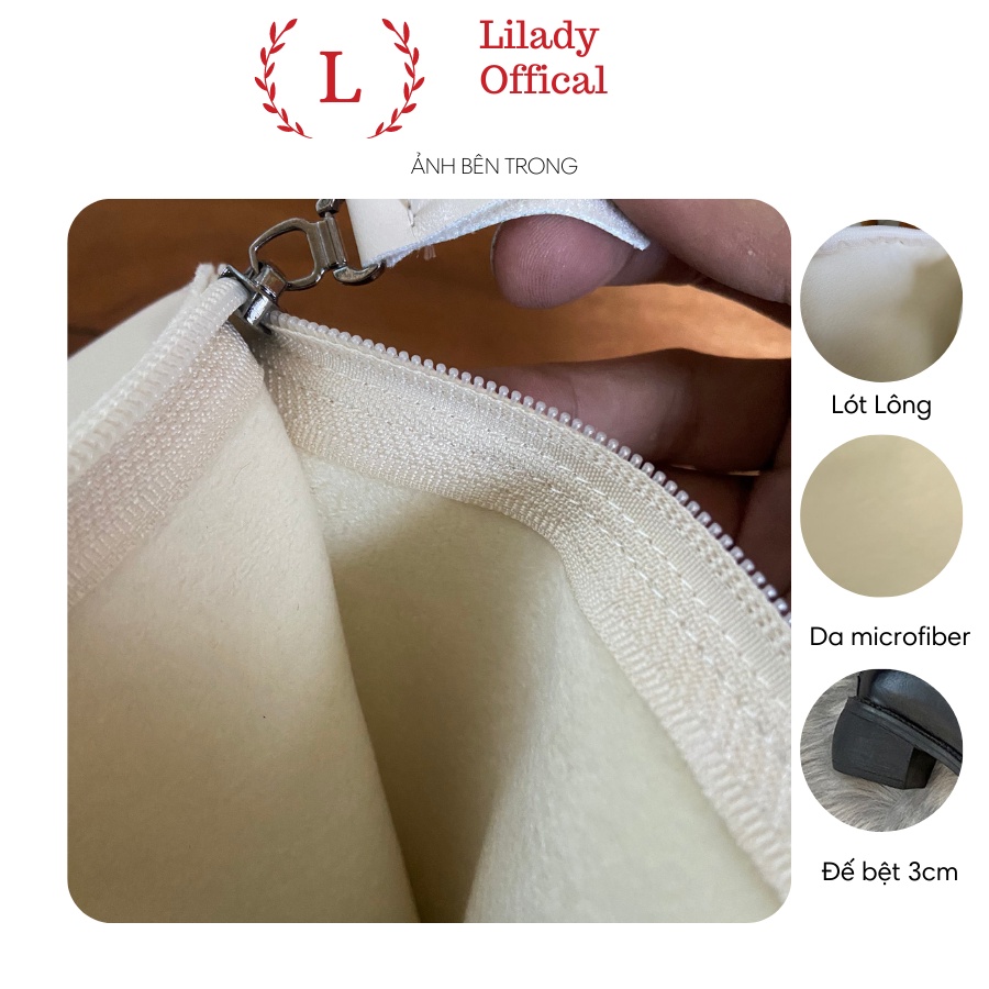 Boot đùi cao cổ đế bệt có séc khoá 3-4 phân cao cổ ulzzang big size | BigBuy360 - bigbuy360.vn