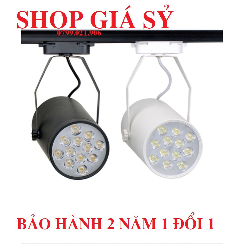 Đèn LED rọi 12W loại chạy ray