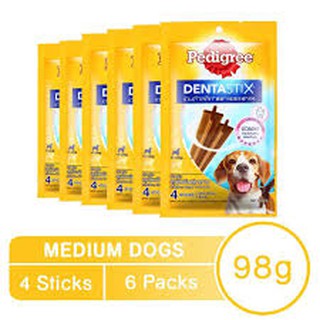 6 gói xương chăm sóc răng dành cho trung dentastix 98gr
