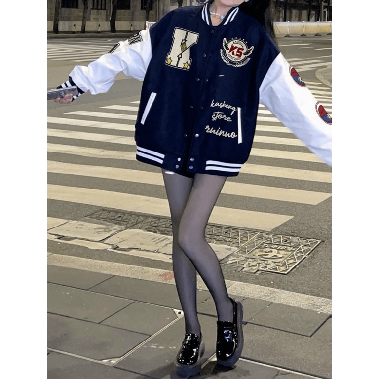 (FREE SHIP) ÁO KHOÁC BOMBER NAM NỮ HUY HIỆU K5 SÀNH ĐIỆU THỜI TRANG PHONG CÁCH TRẺ TRUNG NĂNG ĐỘNG TK 2022