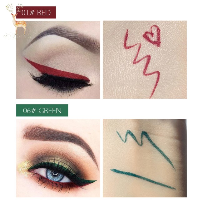 (Hàng Mới Về) Bút Kẻ Mắt Nước Tông Lì Khô Nhanh Chống Nước 6 Màu Tùy Chọn | BigBuy360 - bigbuy360.vn