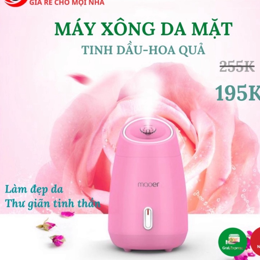 Máy xông mặt maoer máy xông xả chanh hỗ trợ làm đẹp da maoer