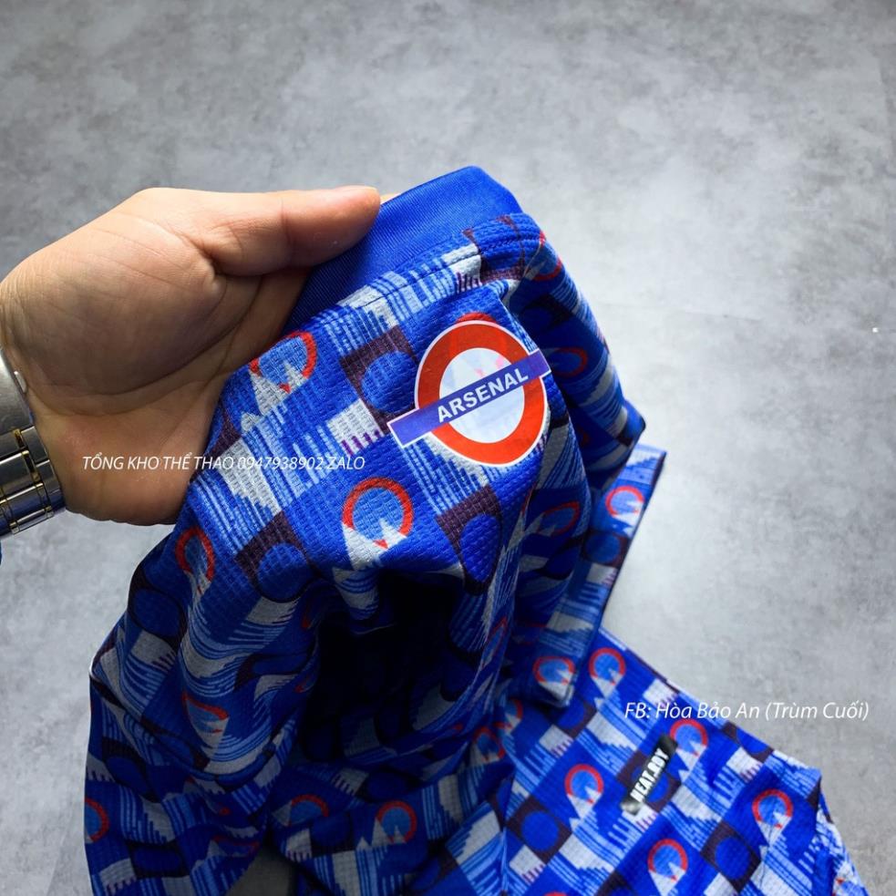 Set Bộ Thể Thao Nam Quần Áo Đá Banh CLB Arsenal Training Vải Thái Chuẩn Áo Thi Đấu - Quần Áo Bóng Đá