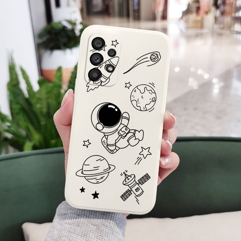 Ốp Lưng Silicone Cho Samsung Galaxy A73 A53 A33 A23 5G