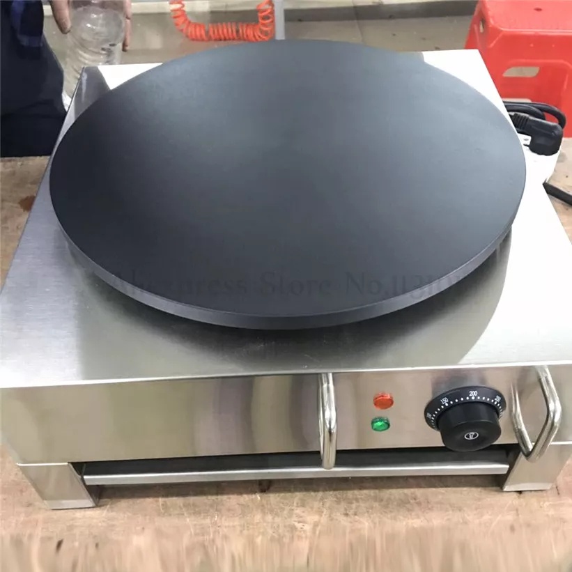 Máy làm bánh crepe- máy làm bánh tráng-bánh kếp thái-bánh doremon dùng điện khuôn gang chống dính-bảo hành 1 năm