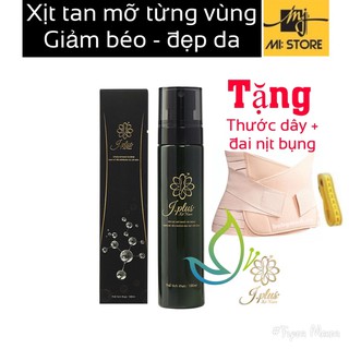 (Chính hãng) Xịt nano tan mỡ bụng J.plus Đan trường