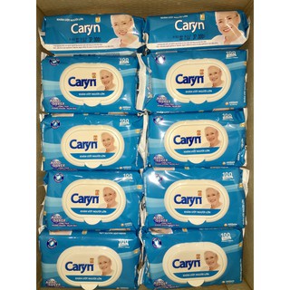 Combo khăn ướt người lớn Caryn 100 tờ date 2026