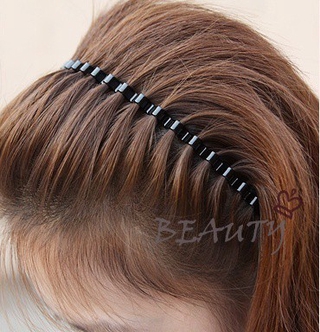 Băng Đô Cài Tóc Gợn Sóng Thời Trang Cho Nam Nữ