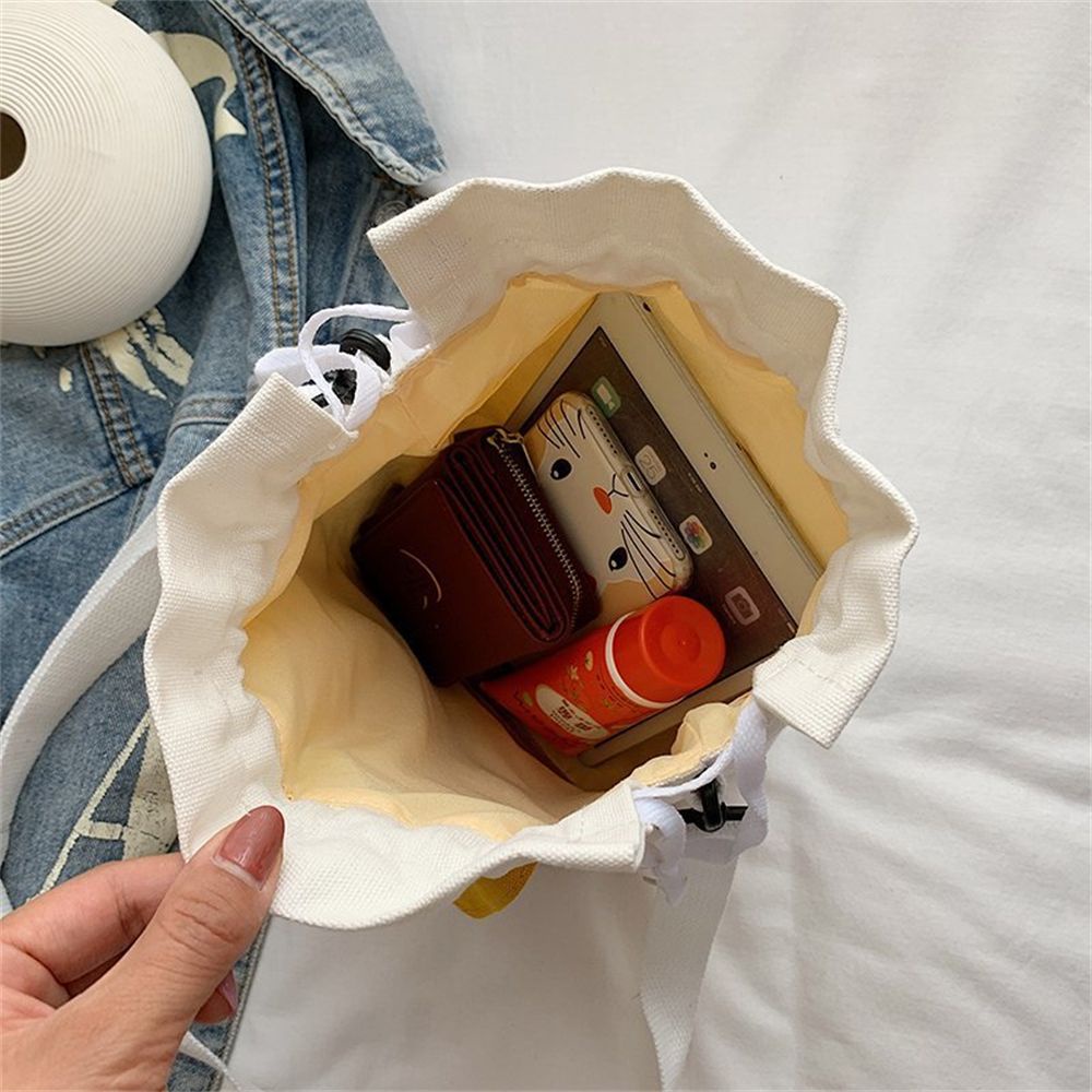 Túi đeo vai/ đeo chéo bằng vải nylon thời trang sành điệu dễ thương cho nữ