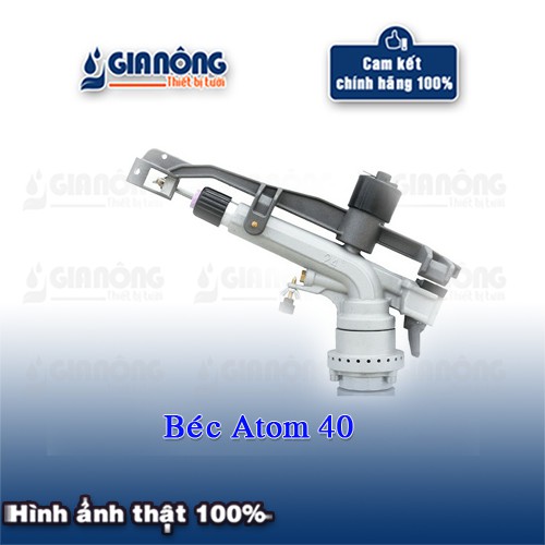 Béc Ducar atom 40💖FREESHIP💖 Béc lớn tưới phun mưa hiệu quả với bán kính hơn 30 met