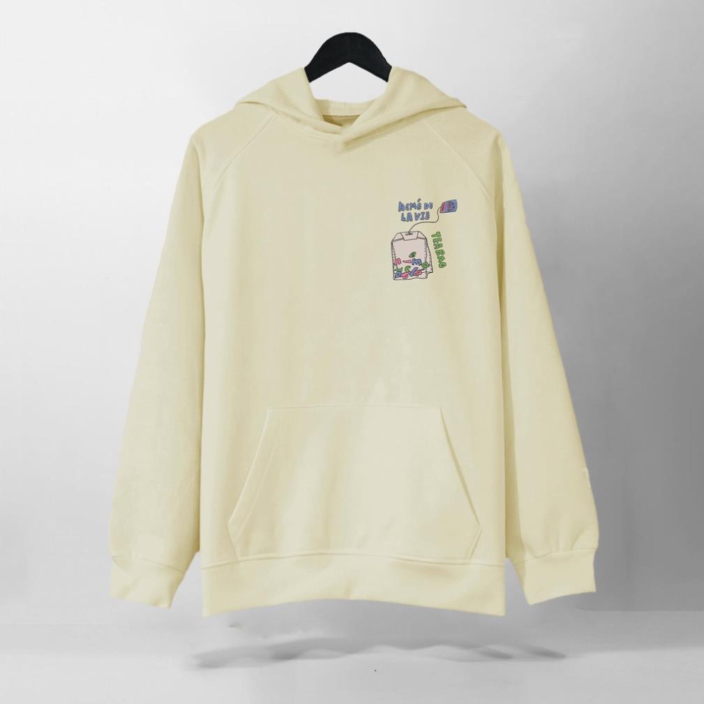 Áo Nỉ Hoodie ADLV 3 Teebag, Form RỘNG CHUẨN Xu Hướng, nỉ bông Cao Cấp Unisex Nam Nữ