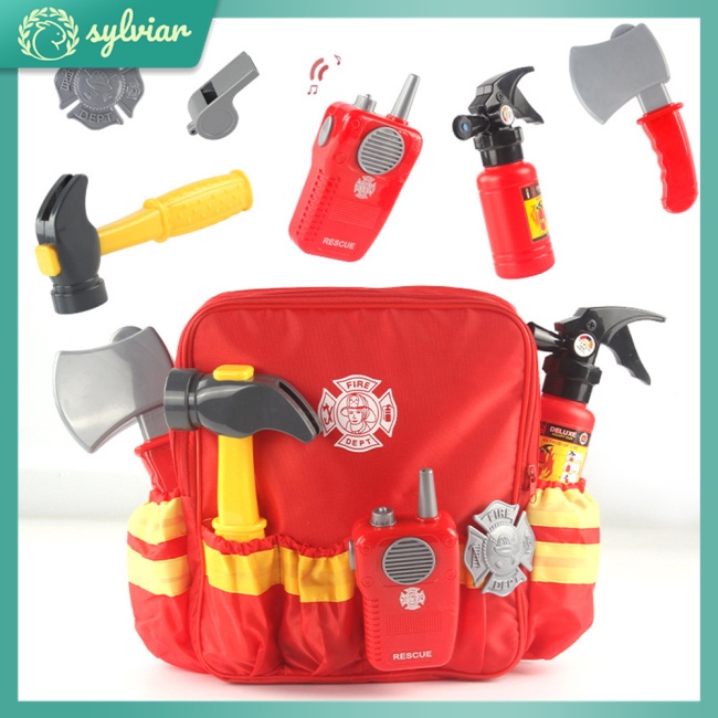 Bộ 12 Dụng Cụ Cứu Hỏa Đồ Chơi Dành Cho Bé