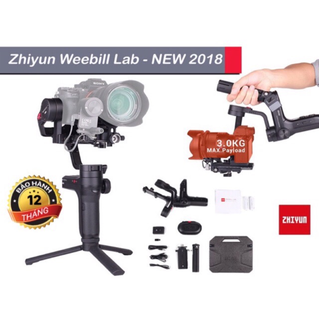 GIMBAL ZHIYUN-TECH WEEBILL LAB - Chống rung cho máy ảnh chính hãng bảo hành 12 tháng